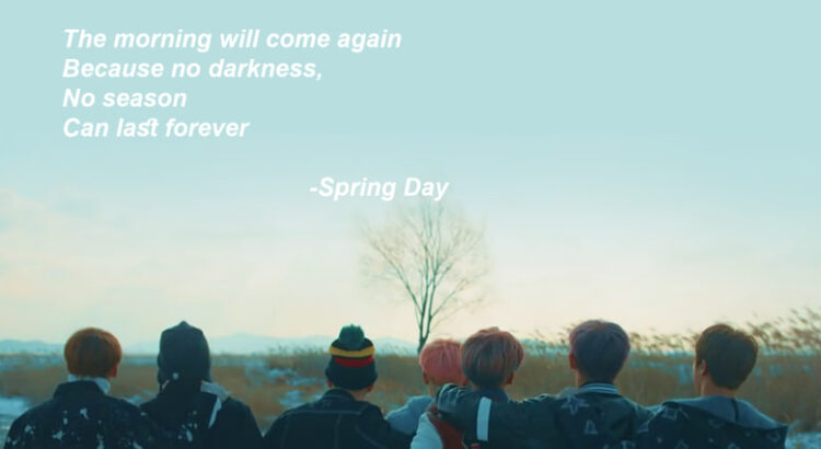 Kehilangan Sosok Disayang Karena Tragedi Spring Day - BTS