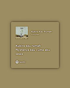 Makna Dari Lagu Kukira Kau Rumah - Amigdala